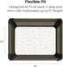 Pack 2 Pack Set Pack 100% 38x24x5 Ely's & Co. and Play Sheets, for Mini/Portable Crib, Fitted Playpen Play Yard Sheet