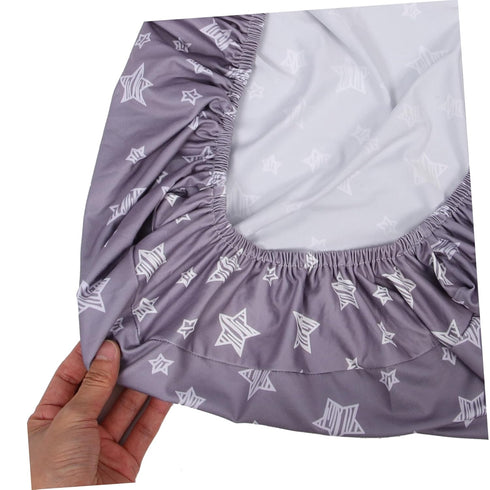 Soft and Breathable Changing Pad Cover for Baby Girls - Removable