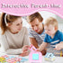 Talking Flash Cards for Toddlers - Montessori Educational Toys - Learning Flashcards Age 2 3 4 5 6 - Pink