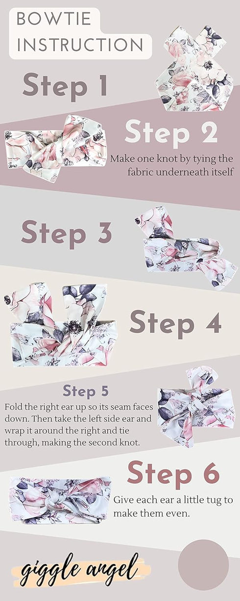 Baby Receiving Blanket Swaddle Blanket Infant Wrap with Matching Headband Beanie and Name Card (White and Pink)