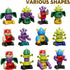 3-5 Set 3 4 5 6 7 TEMI Magnet Robot Toy for Kids Years Old - Monster Magnet Toys Stacking Transform Toys with Storage