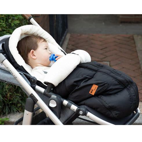 Stroller Footmuff, Winter Stroller Cover with Removable Front Panel, Adjustable Length Baby Blanket