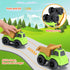 Toddler Toys for 1 Year Old Boy, Dump Truck and Mixer Cement, BPA Free Outdoor Toys for Toddlers 1-3