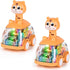 Baby Toy Cars - Press and Go Car for Toddler, Light Up Toys Birthday Gifts for Kids Boys Girls, Tiger 2PCS