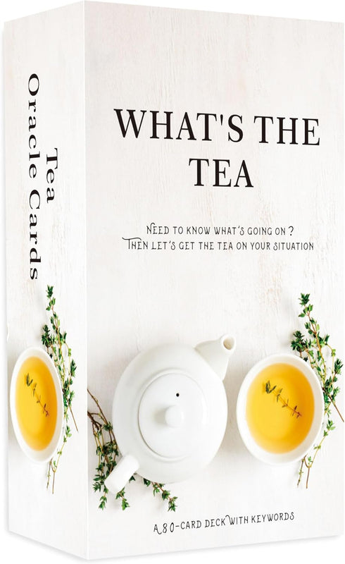What's The Tea? Relationships Oracle Cards - Life Deck for Beginners, Interpreting Career and Life Relationships
