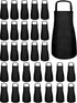 30 Pcs Kids Apron Bulk Adjustable Children Bib Aprons with Pockets for