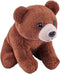 Wild Republic Pocketkins Eco Brown Bear, Stuffed Animal, 5 Inches, Plush Toy,