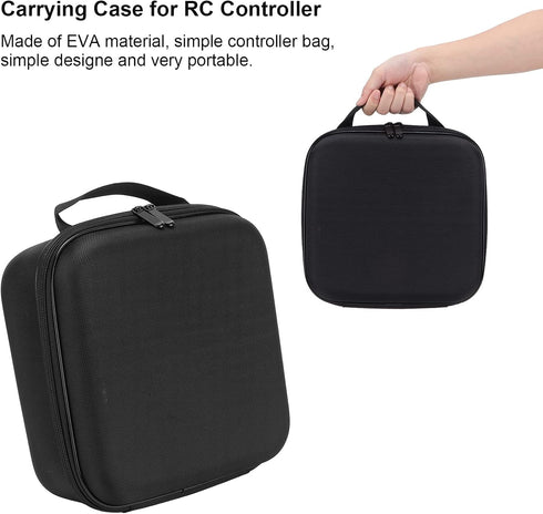 Carrying Bag for RC Controller - Waterproof Transmitter Case for Outdoor Transportation of FPV Airplane Equipment