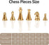 Mini Travel Chess Set Magnetic Vikutu, 5.11 Inches Portable Small Folding Chess Board