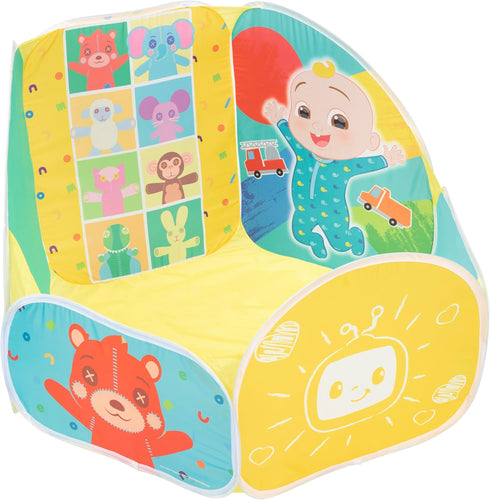 CoComelon Ball Pit with 15 Soft Flex Balls, Pop and Play Arena for Baby Toddler Infant Boys & Girls