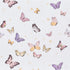 100% Lambs & Ivy Butterfly Dreams Breathable Cotton Fitted Baby Crib Sheet