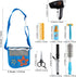 deAO Stylist Hairdresser Barber Salon Role Play Set with Hairdryer and Styling Accessories