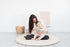 Pearhead 0m+, Hedgehog Sensory Toy, Plush Lovey with Crinkle Tabs and Silicone Teether for Babies Infant Development