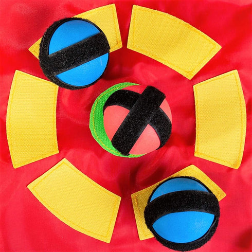 Ultimate Dodgeball Game for Kids, 2-Player Toy Set with 2 Vests, 6 Dodge Balls, Birthday Gift