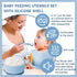 HORNORM 7 304 Set Pieces Stainless Steel Baby & Toddler Feeding - Suction Divided Plates, Bowls, Silicone & Stainless