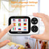 Baby Monitor with Camera and Audio, 3.2" IPS Screen Video Monitor, No WiFi, Night Vision, Portable with 1000ft Range
