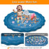 Jasonwell Splash Pad Sprinkler for Kids 60" Splash Play Mat Outdoor Water Toys Inflatable Splash Pad Baby Toddler Pool Boys Girls Children Outside Backyard Dog Sprinkler Pool for Age 1 2 3 4 5 6 7 8 9