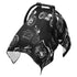Mazeann Black White Motorcycles Car Seat Cover Baby Breathable Soft Infant Carseat Covers