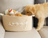 ZOMBATI Woof Woven Rope Storage Baskets, Pet Dog Toy Bin Box Perfect for organizing Chew Toys Blankets leashes, Dog Toy