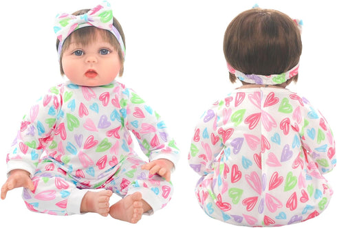 FADALEA 18-22 inch 5-Packs 18-22 inch Doll Clothes and Accessories with Headband for Doll (Not Include Doll)