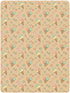 Jynexis 52x28 Ice Cream Heart Beige Pattern Baby Crib Sheets, Cotton Fitted Crib Sheet, Soft Breathable, Fits Standard