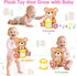 6-12 6+ Hodurgyi Baby Toys Months, Bear Musical Plush with Lights,ABCs,Animal Sounds, Numbers, Infant Early Learning