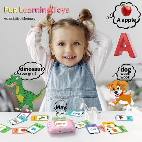 520 2 3 4 5 6 2-6, Eaever Bilingual Spanish English Sight Words Talking-Flash-Cards, Valentine's Day Gift Birthday