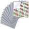 MANNIDOO Peel-and-Stick Baseplates, 10 Packs 10" x 10 Classic Adhesive Building Base