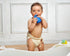 caaocho Pure Natural Rubber Bath Toy - Kala The Whale Baby Toy - Hole Free, BPA Free Bath Toys for Infants, Without