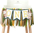 TUTOTU 1st Birthday Monkey Banner - Safari Jungle Party High Chair Decor