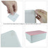 Diaper Wipes Dispenser, Tissue Storage Box Case with Lid for Home, Office, Cars - Pink