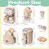 Set 3+ Kitchen Appliances Toy for Kids Kitchen Pretend Play Toy Play Kitchen with Coffee Maker Blender Espresso Machine