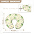 Kathyboom Cute Frogs Breastfeeding Pillowcase for Baby Girls Boys, Comfortable Nursing Pillow for Maternity Mom