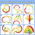 MEGRANATE Grimms 3+ Montessori Wooden Rainbow Stacking Toys for Baby Wood Building Blocks Nesting Puzzle Toy Colorful