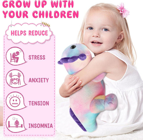 REUCLOTHIM Axolotl Plush Toy,Soft Cute Axolotl Stuffed Animal Plushies,Axolotl Stuffed Animal Toy for Kids, Cute