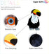 DolliBu Toucan Plush - Super Soft Toucan Stuffed Animal, Cute Tropical Rainforest Animals Figures Bird Plush Toy for Boys and Girls, Adorable Toucan Bird Toy for Kids, Teens, and Adults - 8 Inches