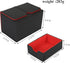 AEGIS GUARDIAN Card Deck Box with Dice Tray, Holds 150+ Sleeved Cards, Red Inner PU Leather