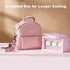 Packs SUNVENO Breast Milk Cooler Bag with Detachable Insulation Box, Double-Layer Pumping Travel Bag for Work