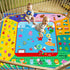 Tummy Baby Crawling Mat,Baby Play Mat for Floor,Large Cotton Educational Time Mat, Foldable Non-Slip Super Soft Padded