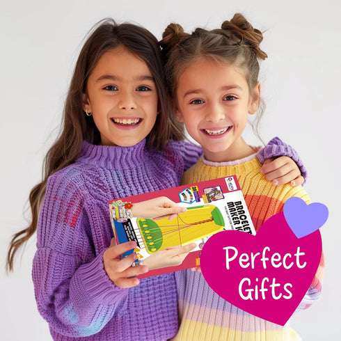 6 7 8 9 10 11 12 8-12 Bracelet Making Kit for Girls - Friendship Bracelet Kit - Easter Gifts for Ages Year Old Girl