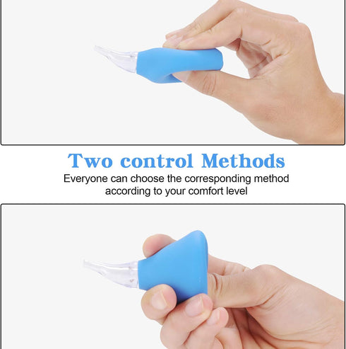 Lamoutor 4Pcs Premium Nasal Aspirator, Nose Suction Bulb for Baby
