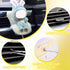 17cm, Mini Car Seat for Clip-On Air Vent Safety Seat with Soft Cushion and ABS Base, Cute Car Decoration & Display