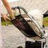 Universal Baby Stroller Hanging Mesh Pocket with Detachable Straps, Infant Prams Storage