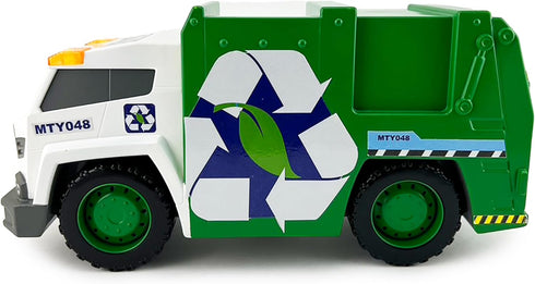 15" 3+ Mighty Fleet Power Movers Interactive Garbage Truck Toy Motion Drive Technology, Lights & Sounds, Motorized