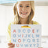 LovesTown Double Sided Magnetic Letter Board, 2 in 1 Alphabet Tracing Board for Kids