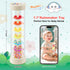 Flwedora 6-12 1 7.7 Rain Stick, Montessori Baby Toys for Months Year Old, Wooden Rainmaker Baby Rattle Sensory Toys