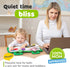 deMoca Busy Book for Toddlers 1-3, Quiet Book Montessori Toy with 9 Activities, Learning Felt Toy for Boys & Girls