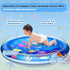 40''X40'' Tummy Time Water Mat, XL Inflatable Activity Center for Babies, Baby Toys for 3 6 9 12 Months