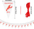 3 39.3 Boao Pcs Crawfish Boil Party Decorations Banner, Crawfish Pennant Banner ft Seafood Boil Party Supplies, Lobster