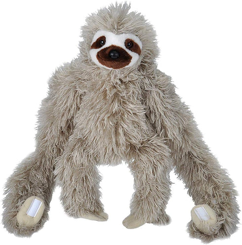 30 inches Wild Republic Hanging Three Toed Sloth Plush, Stuffed Animal, Plush Toy, Gifts for Kids, Zoo Animals